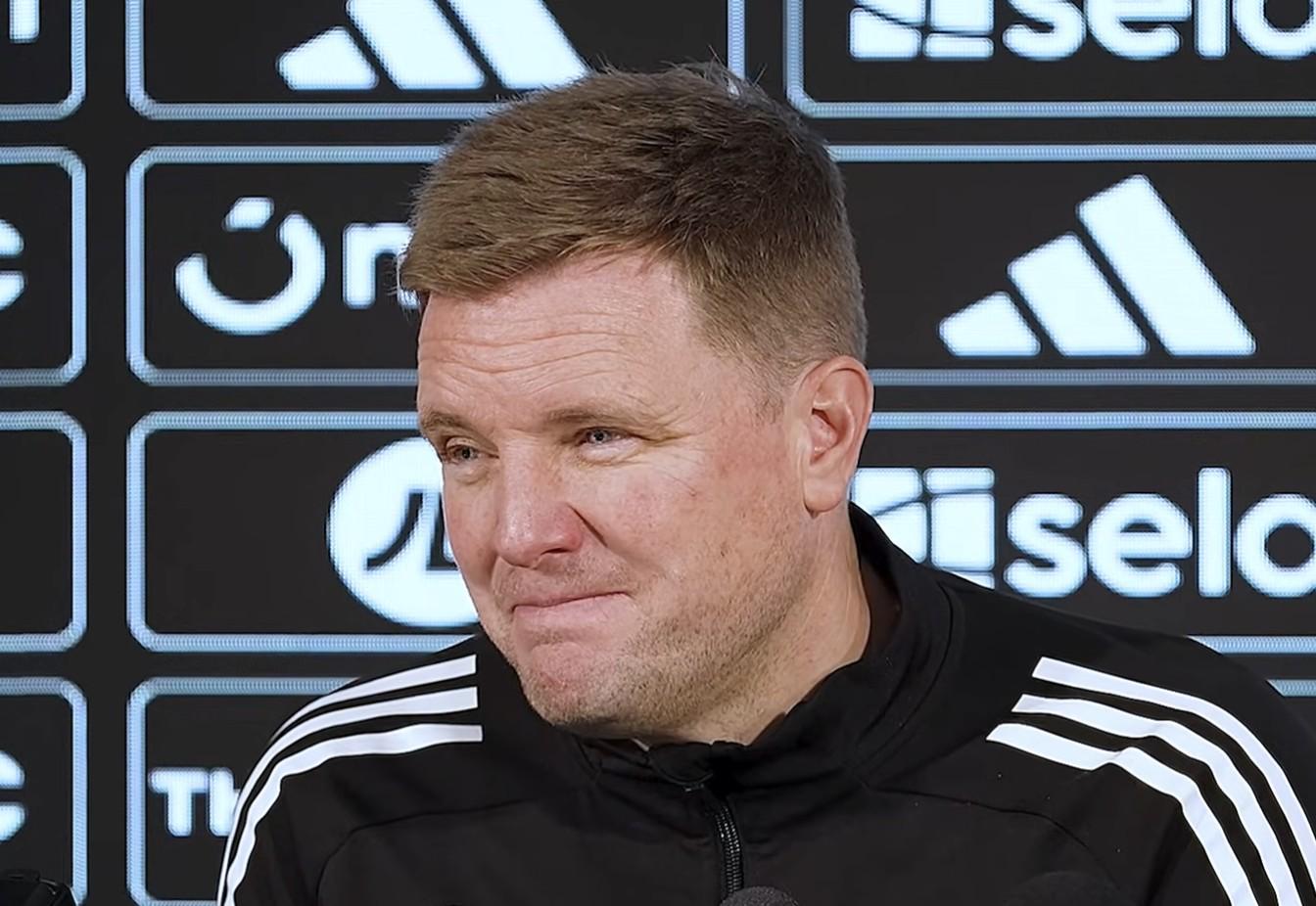 埃迪-豪：当曼城打进第一球时，我们场上只有10人